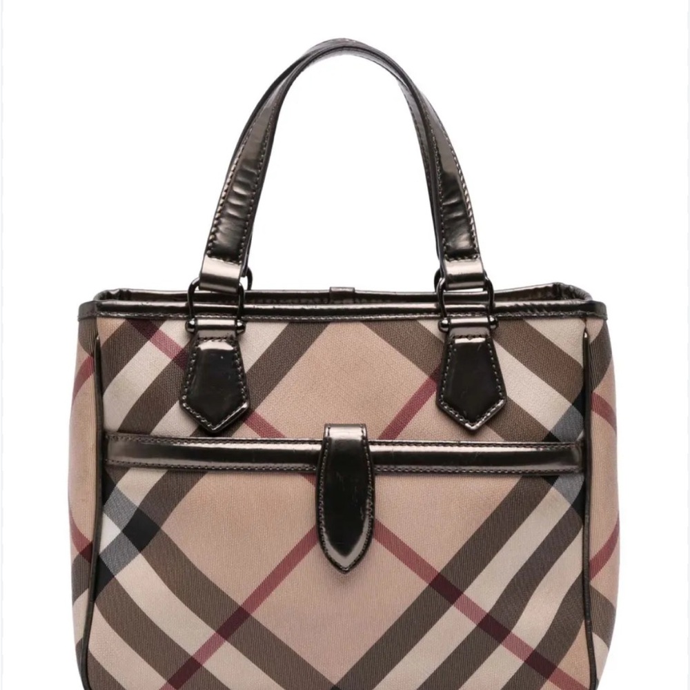 Burberry Supernova Tote Bag - Beige and Black